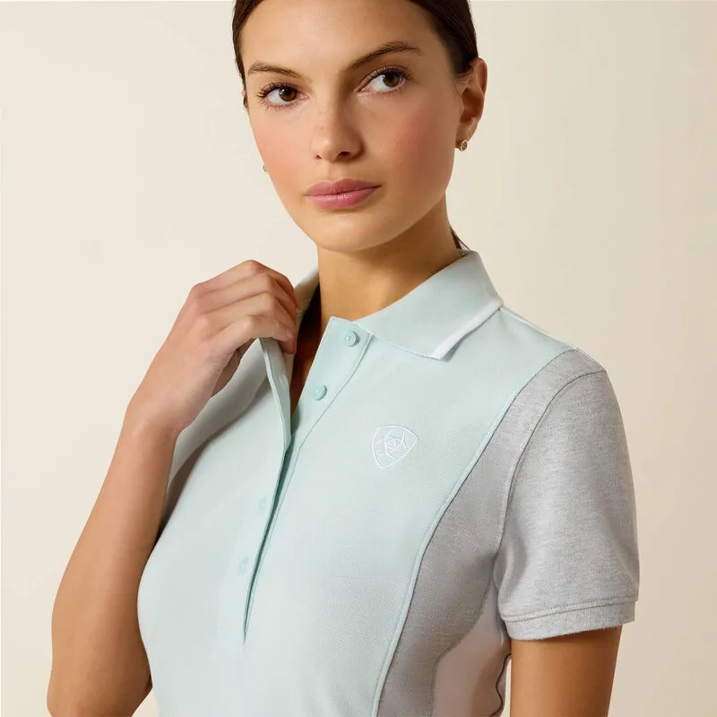 Ariat Womens Taryn Polo Starlight/Heather Grey-2