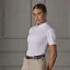 Shires Aubrion Ladies Short Sleeve Tie Collar Shirt White