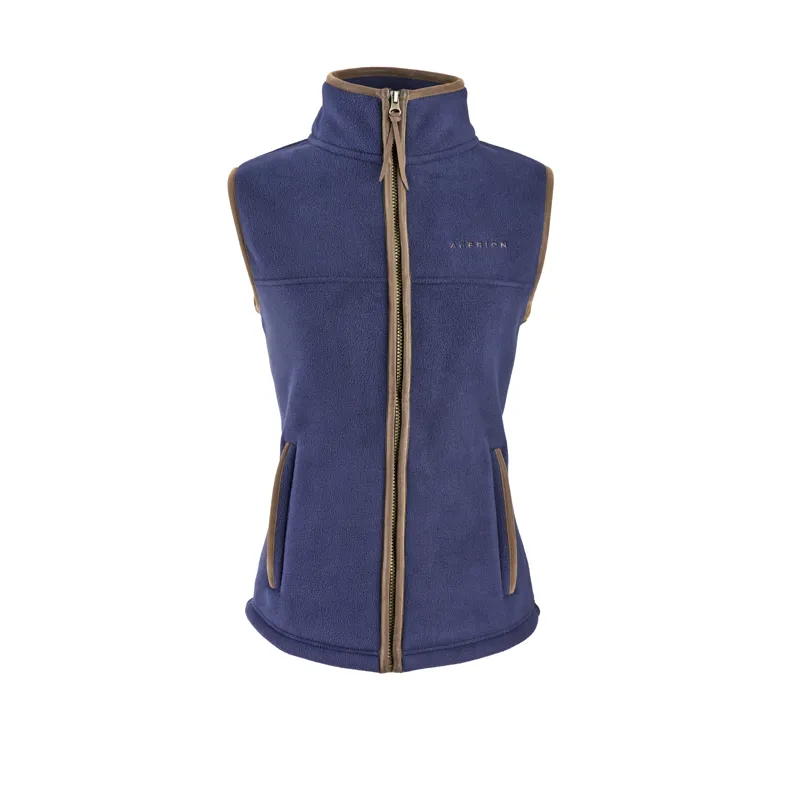 Shires Aubrion Core Ladies Fleece Gilet Navy-4