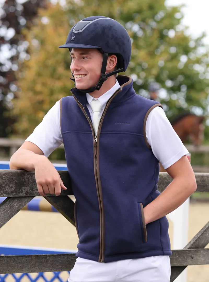 Shires Aubrion Core Gents Fleece Gilet Navy