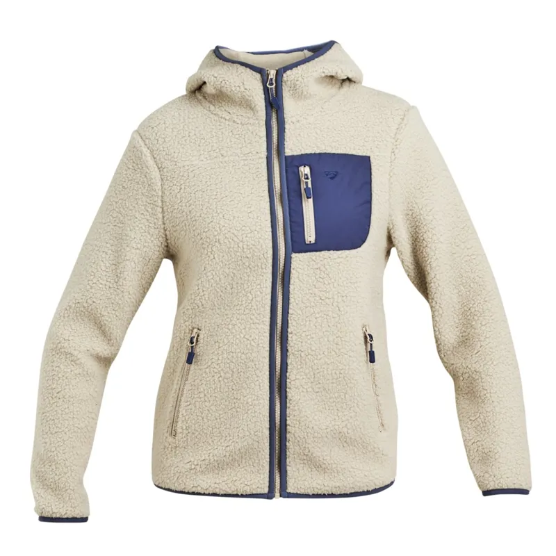 Shires Aubrion Ladies Clement Fleece Jacket Natural-8