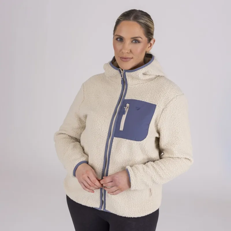 Shires Aubrion Ladies Clement Fleece Jacket Natural