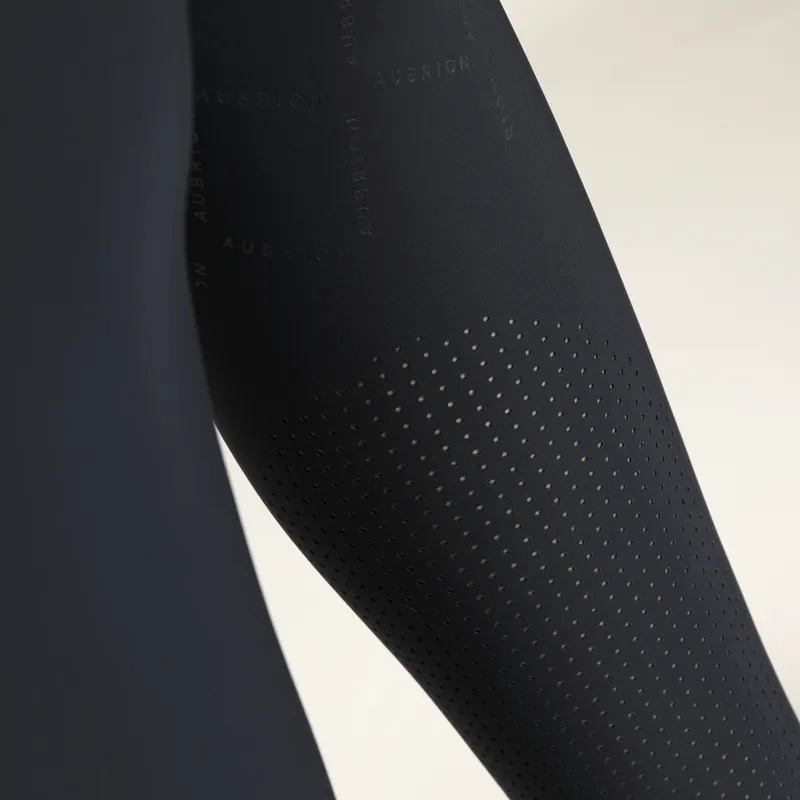 Shires Aubrion Ladies Optima Pro Breeches Black-4