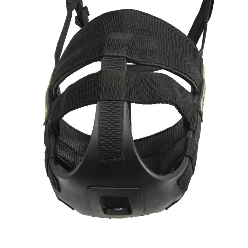 Shires FreeGraze Airflow Grazing Muzzle Black-2