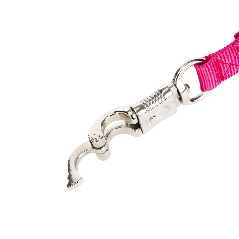 Shires Breakaway Trailer Tie PInk-2