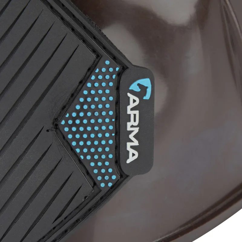 Shires Arma Gloss Over Reach Boots Brown-2