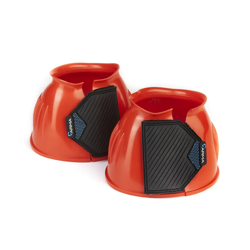 Shires Arma Gloss Over Reach Boots Orange