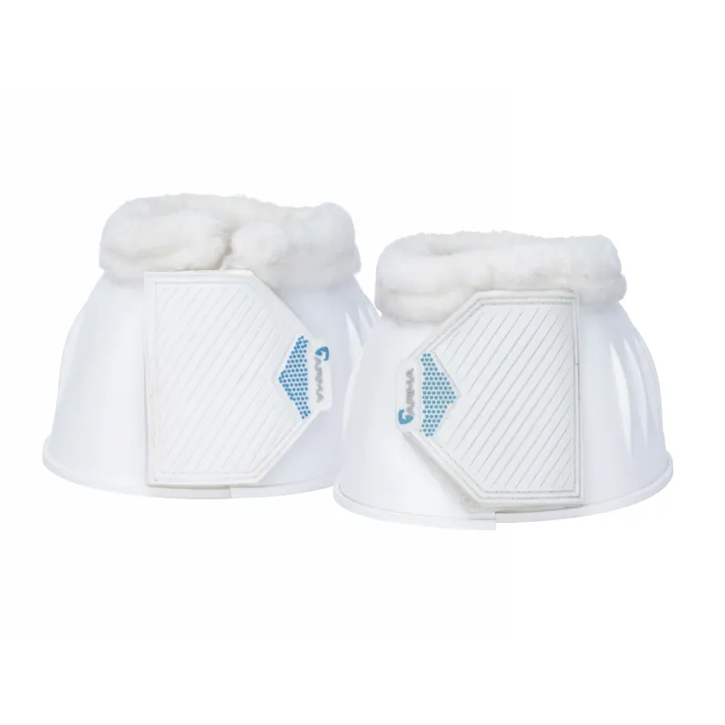 Shires Arma Comfort Gloss Over Reach Boots White-2