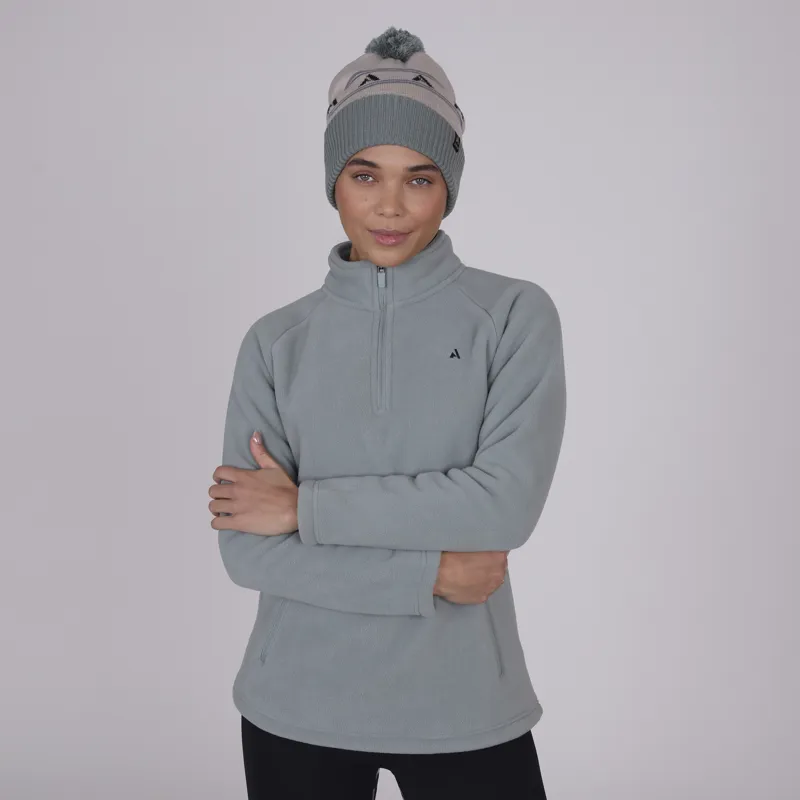 Shires Aubrion React Ladies Half Zip Fleece Sage-2