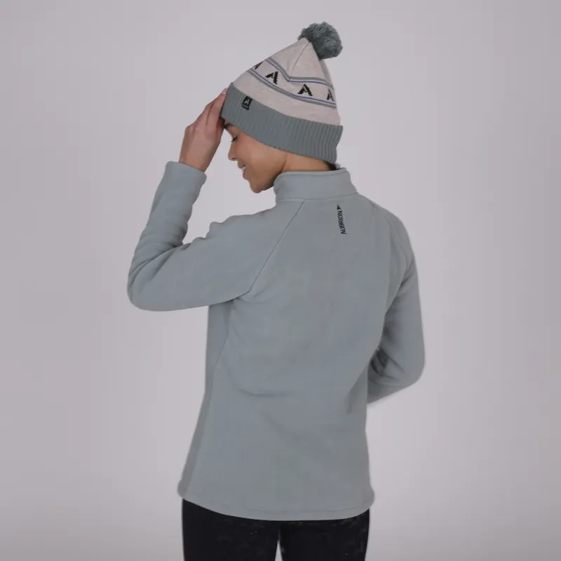 Shires Aubrion React Ladies Half Zip Fleece Sage-8