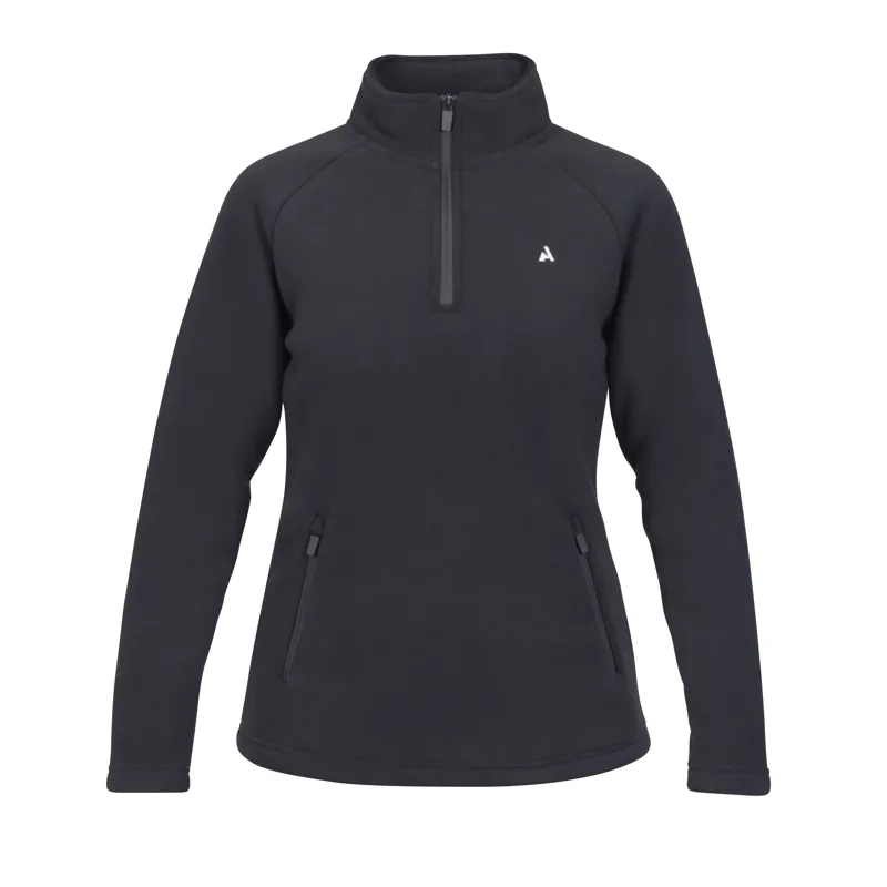 Shires Aubrion React Ladies Half Zip Fleece Shadow-1