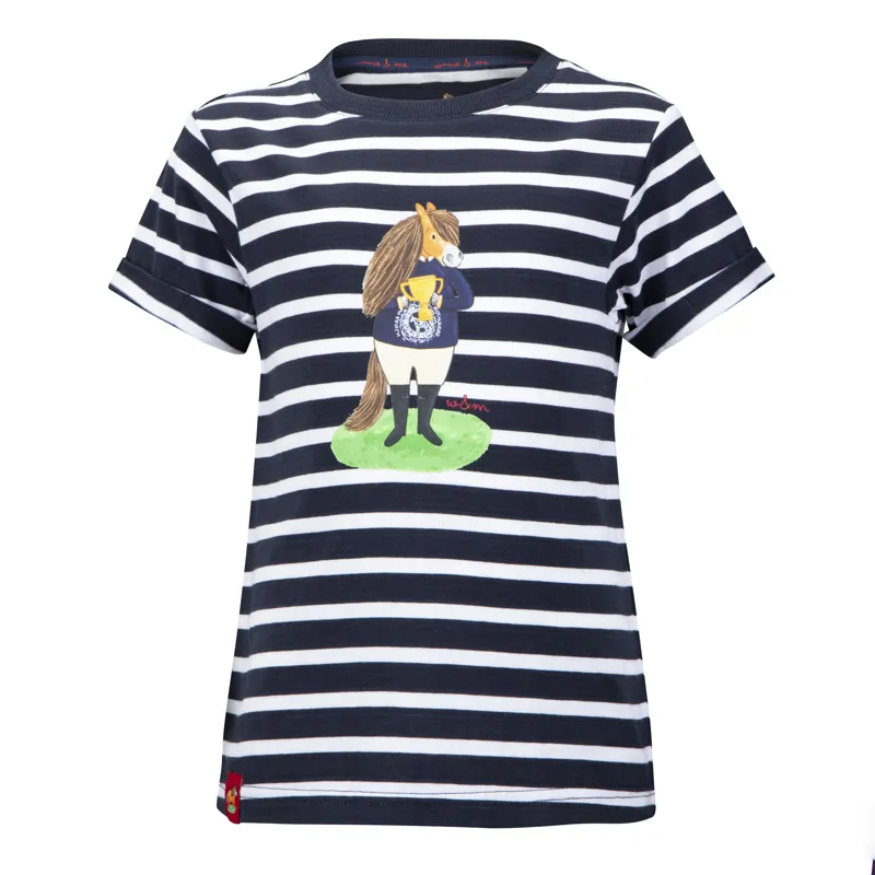 Shires Winnie And Me T-Shirt Navy-2