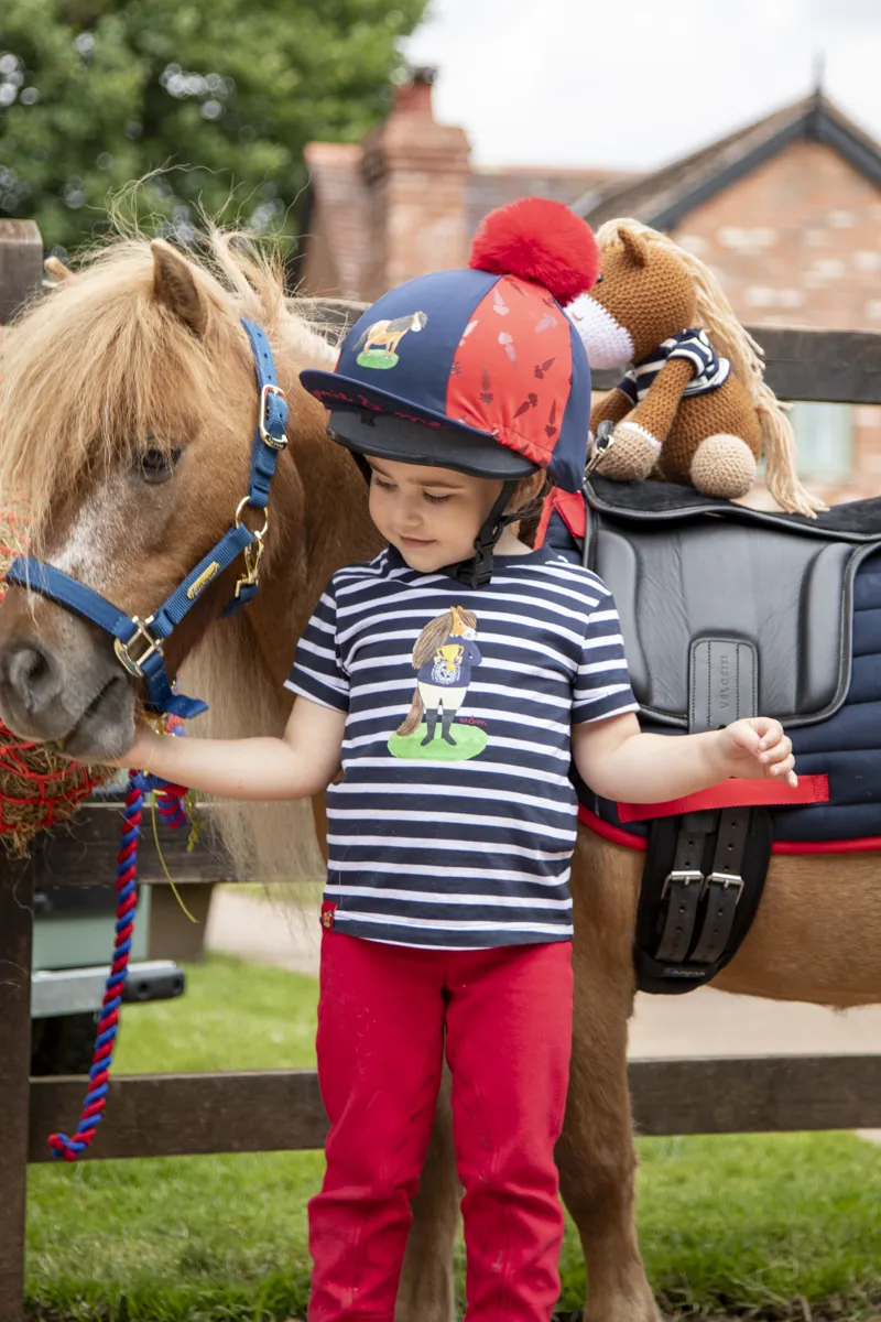 Shires Winnie And Me T-Shirt Navy-7