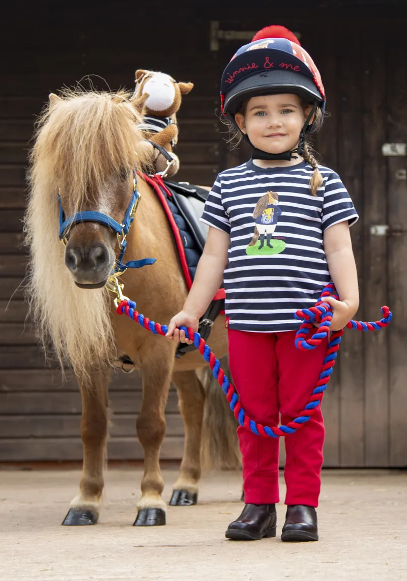 Shires Winnie And Me T-Shirt Navy-8