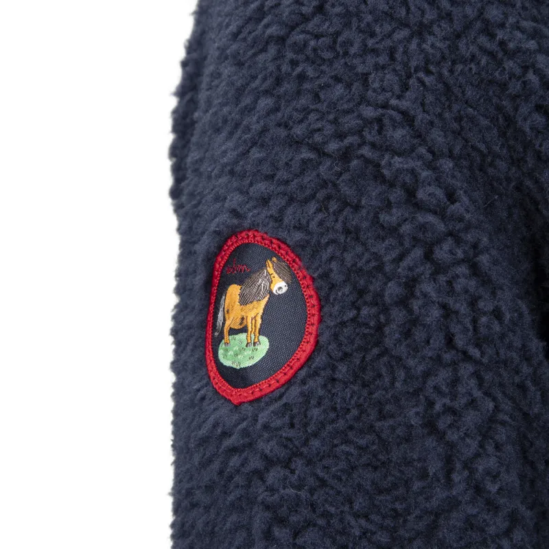 Shires Winnie And Me Fleece Jacket Navy-5