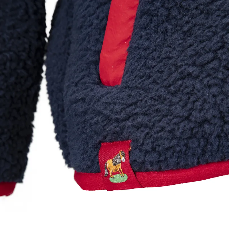 Shires Winnie And Me Fleece Jacket Navy-6