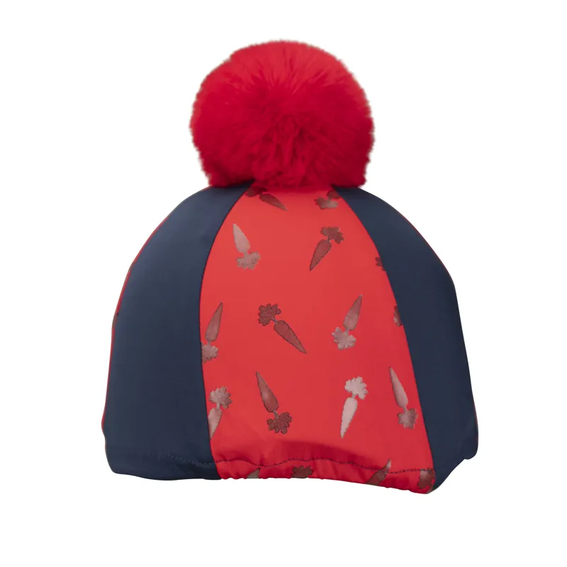 Shires Winnie And Me Hat Silk Navy/Red-2
