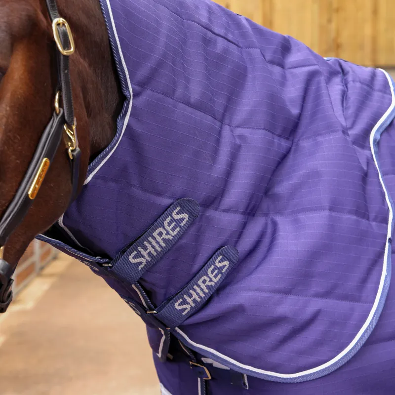 Shires Tempest Original 100g Light/Medium Weight Stable Rug And Neck Navy-1