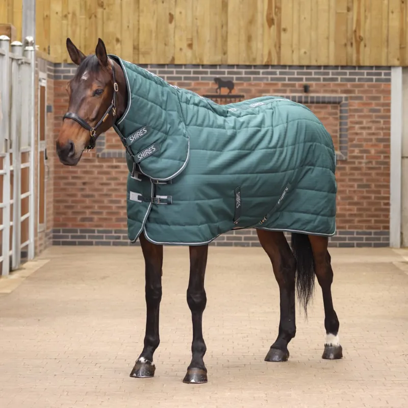 Shires Tempest Original 200g Medium Weight Stable Rug Combo Emerald
