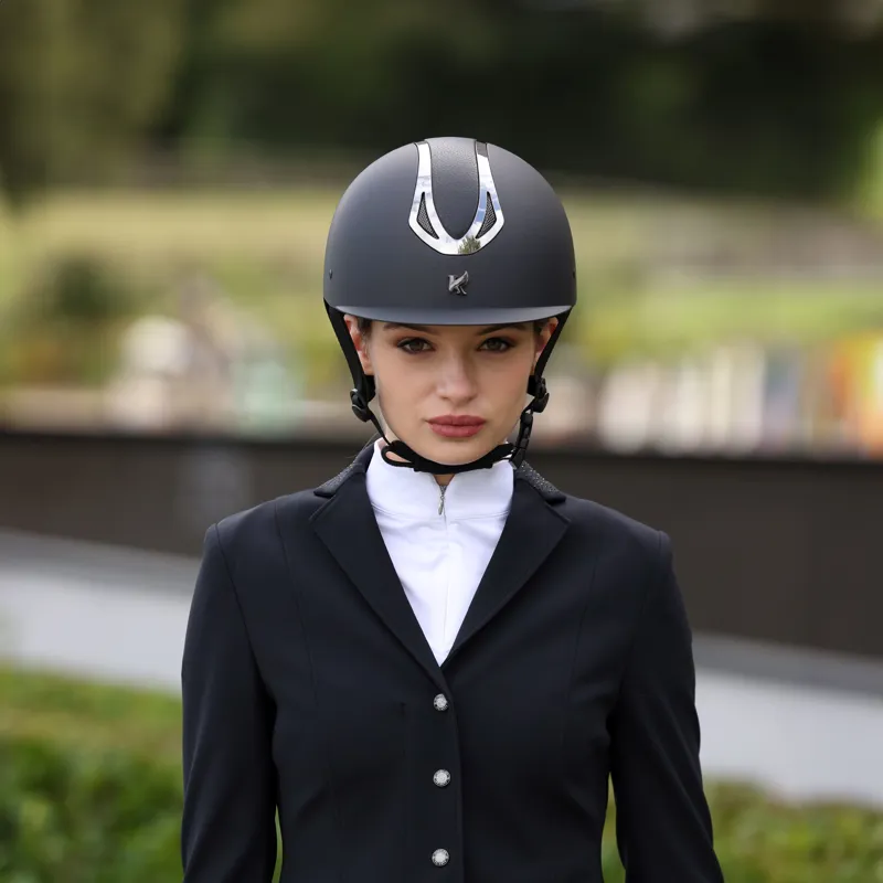 Shires Karben Sonic LSH Riding Hat Black-1