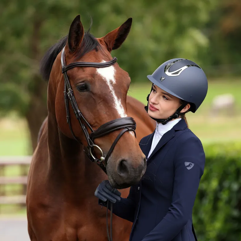 Shires Karben Sonic LSH Riding Hat Navy-1