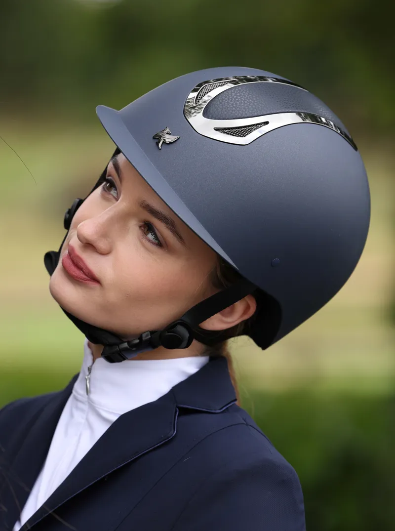 Shires Karben Sonic LSH Riding Hat Navy