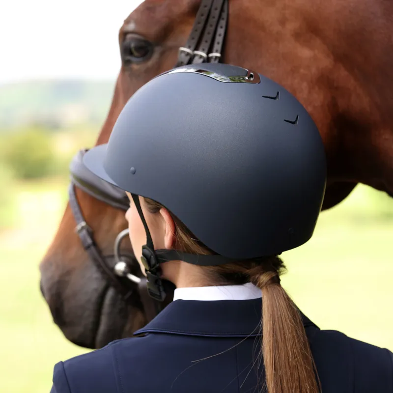 Shires Karben Sonic LSH Riding Hat Navy-2