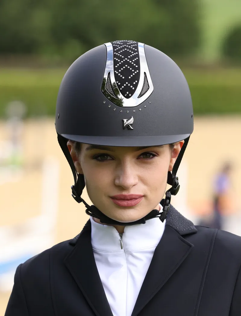 Shires Karben Sonic GXY Riding Hat Black