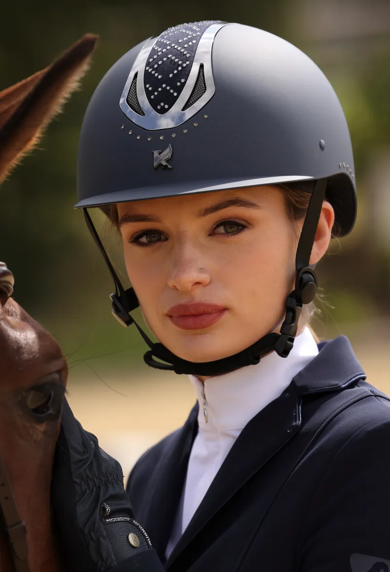 Shires Karben Sonic GXY Riding Hat Navy