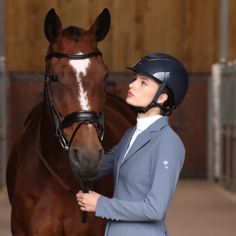 Shires Karben Ariel Eclipse SP Riding Hat Navy-12