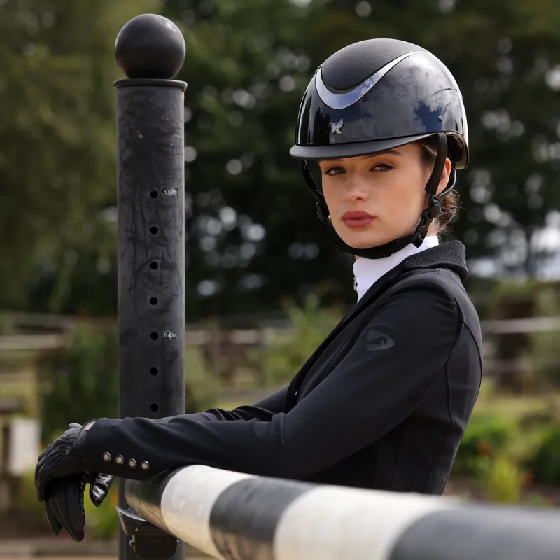 Shires Karben Carey Eclipse SP Riding Hat Black-2