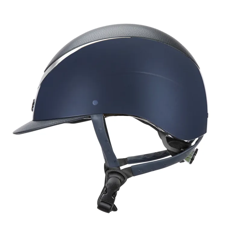 Shires Karben carey Eclipse SP Riding Hat Navy-8