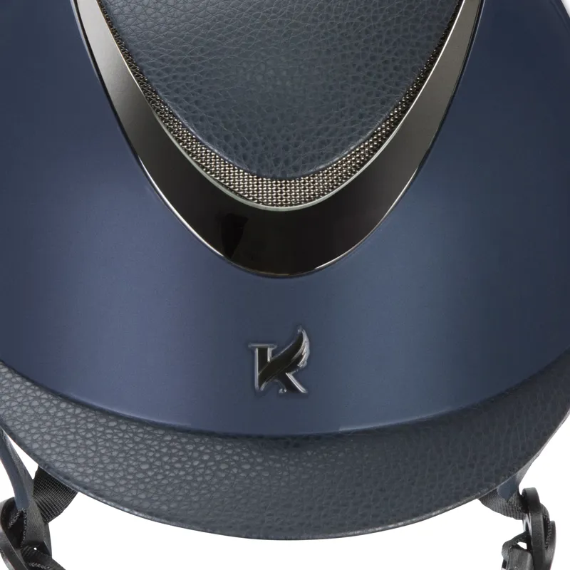 Shires Karben carey Eclipse SP Riding Hat Navy-5