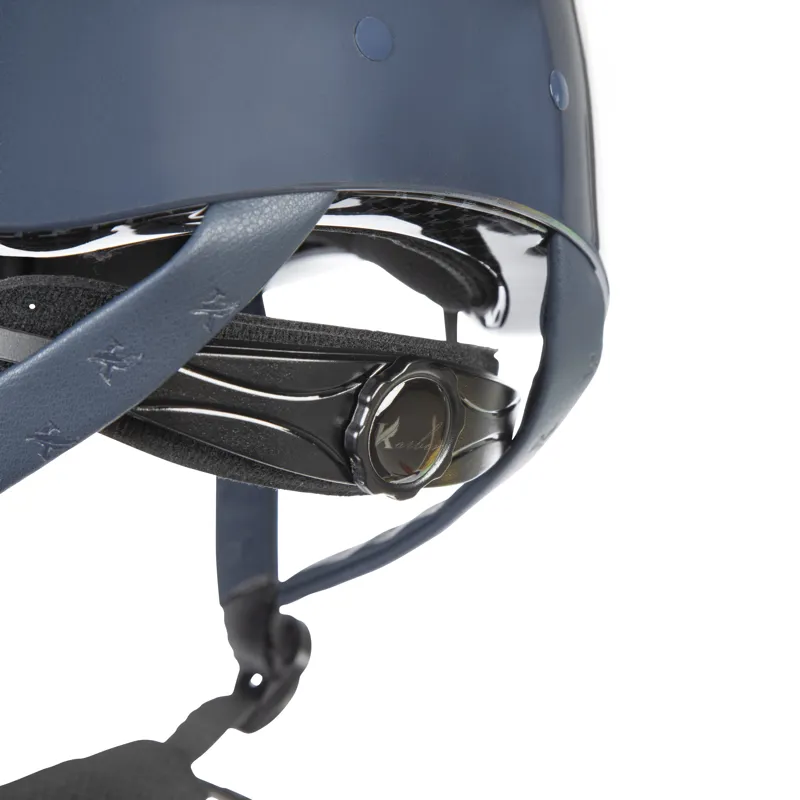 Shires Karben carey Eclipse SP Riding Hat Navy-4