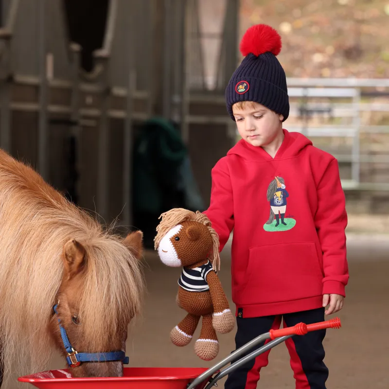 Shires Winnie And Me Hoodie Red-10