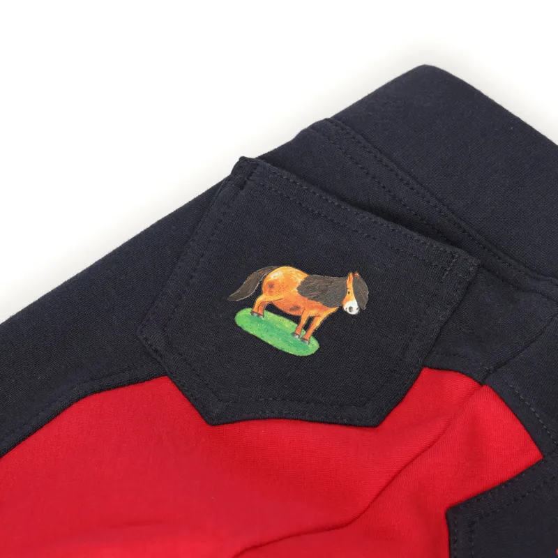 Shires Winnie And Me Jodphurs Navy-4