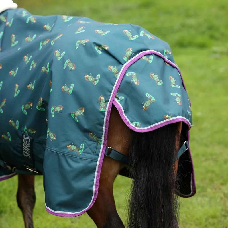Shires Winnie And Me 100g Turnout Rug  Green-4
