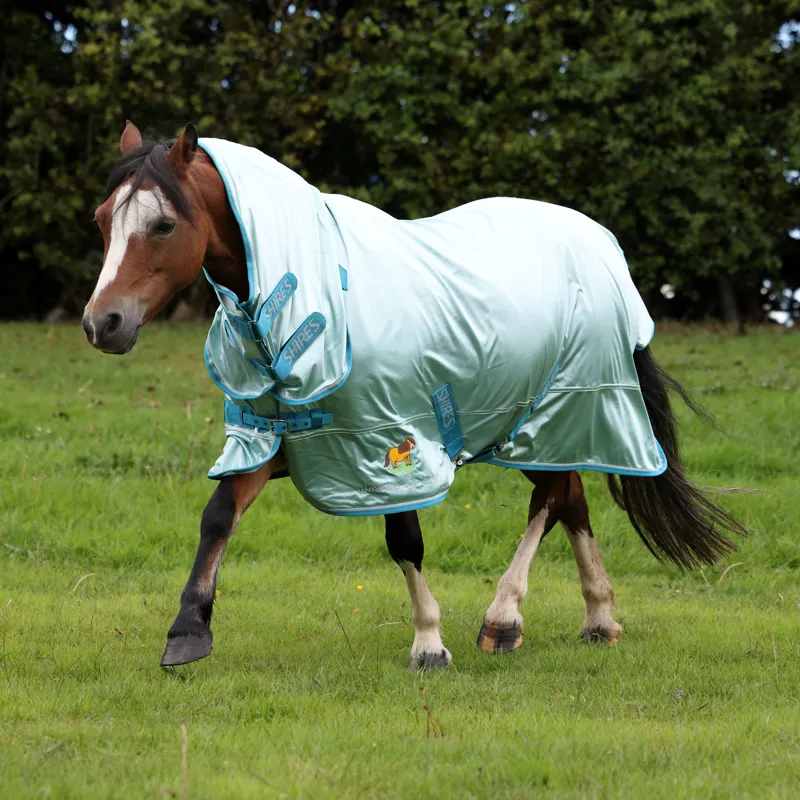 Shires Winnie And Me Fly Combo Rug Light Blue-5