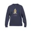 Shires Winnie And Me Adult  Christmas Festive Sweatshirt Navy