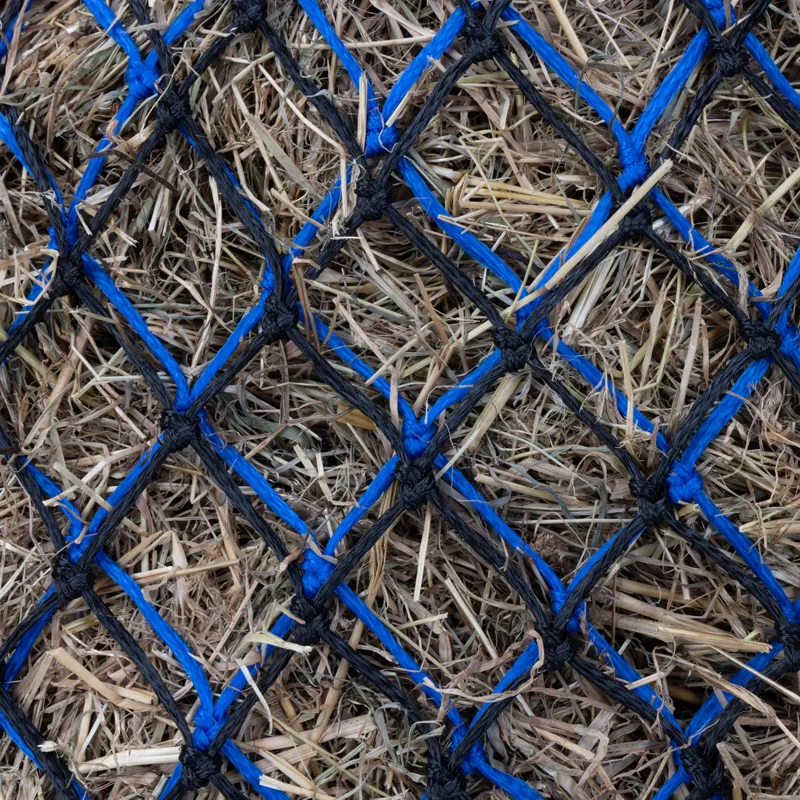 Shires Greedy Feeder 1 1/2in Duo Haynet 40in Black/Blue-1