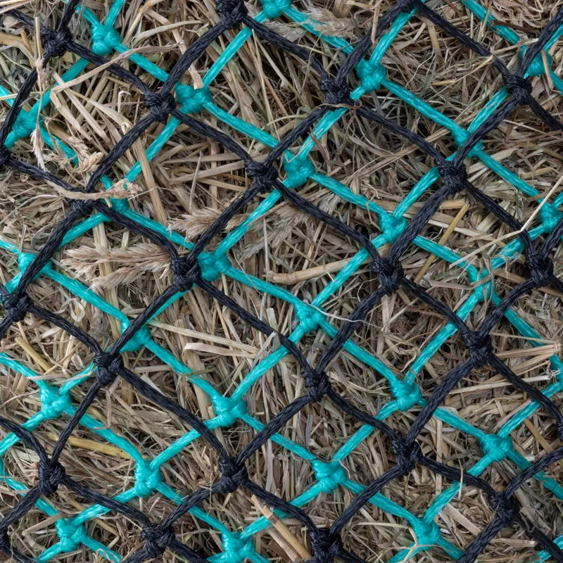 Shires Greedy Feeder 1 1/2in Duo Haynet 40in Black/Green-1