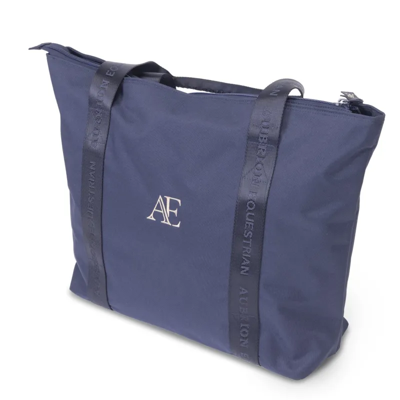 Shires Aubrion Equestrian Tote Bag Navy-1