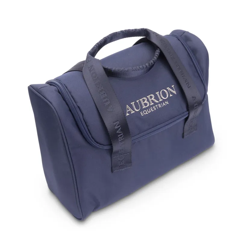 Shires Aubrion Equestrian Grooming Kit Bag Navy