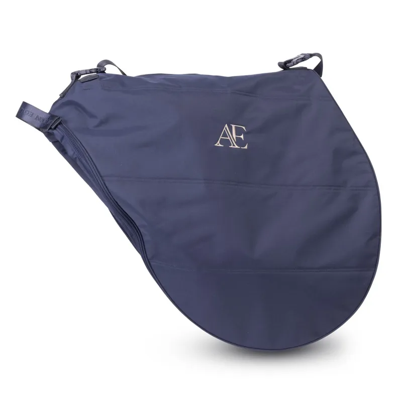 Shires Aubrion Equestrian Saddle Bag Navy-1