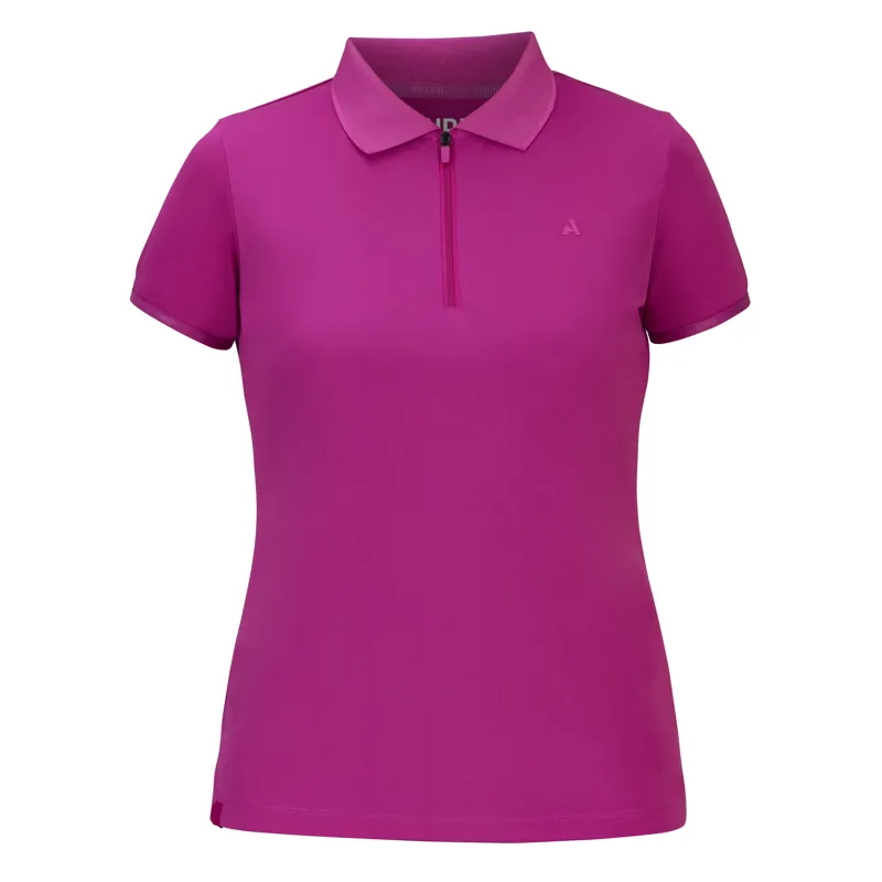 Aubrion React Womens Tech Polo Fuchsia-4