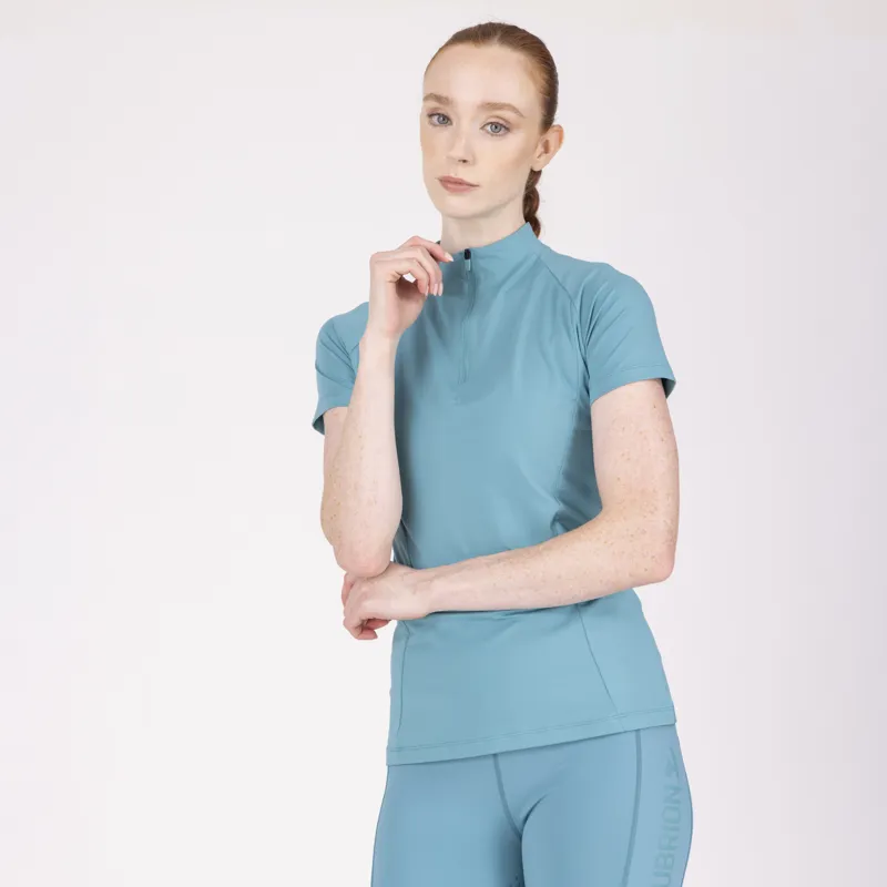 Aubrion React Womens Short Sleeve Baselayer  Haze-4