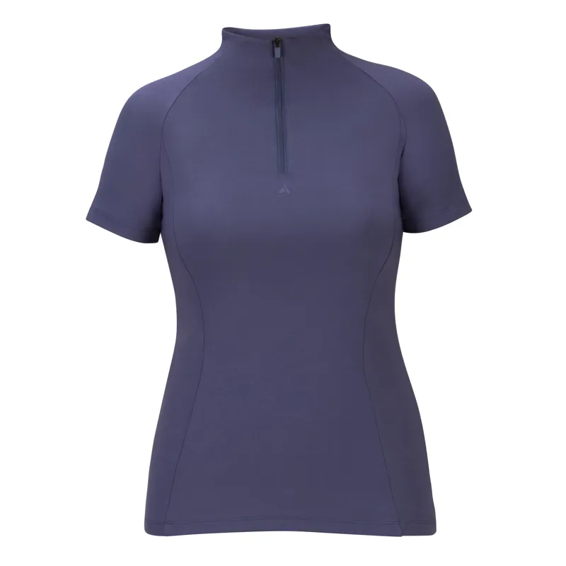 Aubrion React Womens Short Sleeve Baselayer Midnight-6