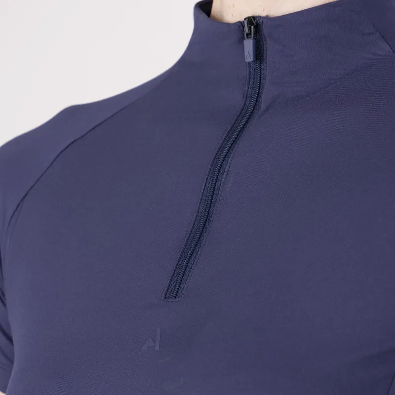 Aubrion React Womens Short Sleeve Baselayer Midnight-3