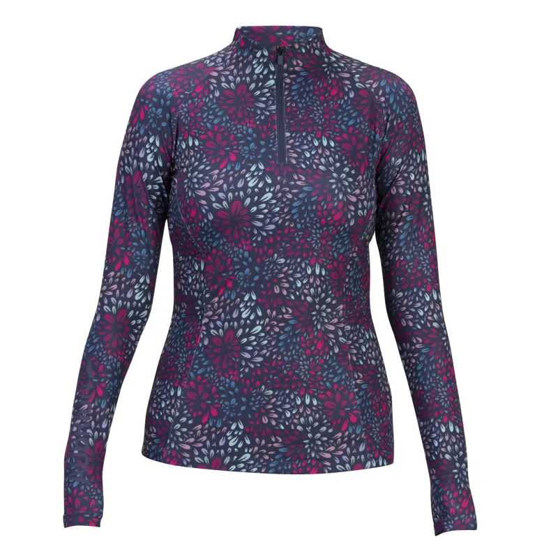 Aubrion React Womens Long Sleeve Baselayer Petal-5