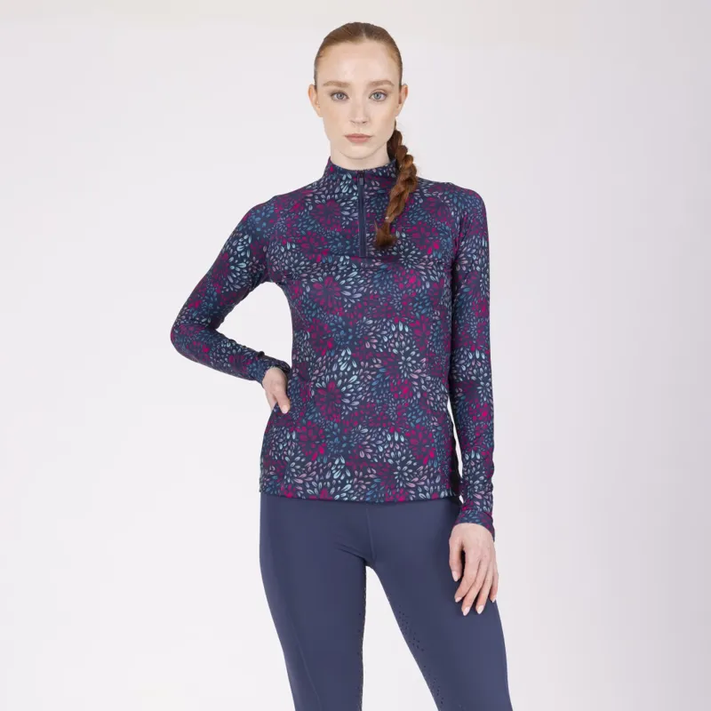 Aubrion React Womens Long Sleeve Baselayer Petal-4